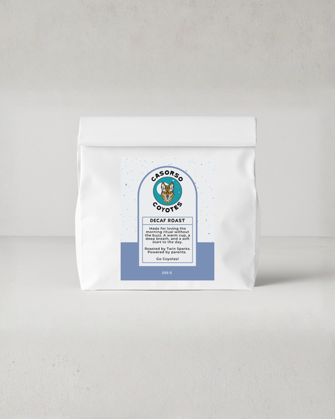 Casorso Fundraiser - Decaf Roast (Whole beans)
